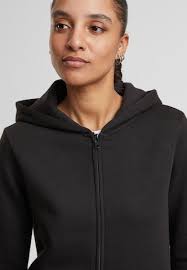 Urban Classics Sweatjacka 'Essential' i Svart