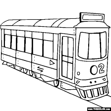 Thomas the train coloring page luxury pages cartoon freeable. Train And Locomotive Online Coloring Pages