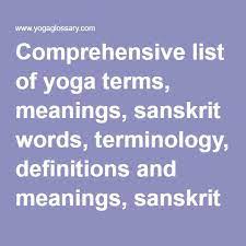 The yoga pose imitating an upward snake. Comprehensive List Of Yoga Terms Meanings Sanskrit Words Terminology Definitions And Meanings Sanskrit Translations F Yoga Terms Sanskrit Words Yoga Words