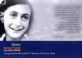 Inaugurazione mostra "Anne Frank. Una storia attuale"