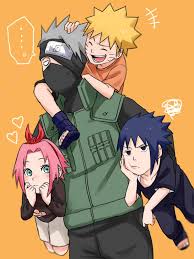 Time 7 Fanart Naruto Sasuke Sakura Naruto Naruto Teams