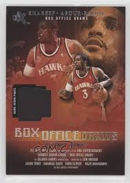 2001-02 EX BOX Office Draws Eddie Jones #BD6 $2.16