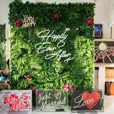 Neon Backdrop Hire Real Neon And Neon Flex Foliage Wall And Backdrop Flower Wall Event Backdrop Flower Wall Wedding
