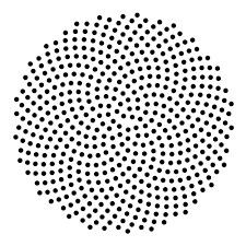File Sunflowermodel Svg Fibonacci Spiral Pattern Art Geometric Pattern
