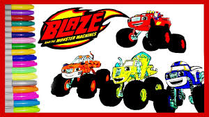 Check spelling or type a new query. Blaze And The Monster Machines Coloring Pages How To Coloring Blaze And The Monster Machines Youtube