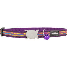 Reddingo Dreamstream Desenli Mor Kedi Boyun Tasmasi 12 Mm