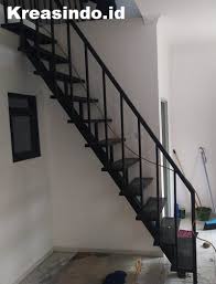 Membuat tangga minimalis berbentuk l tidak selalu tampak sederhana. Ide Desain Tangga Trap Besi Untuk Rumah Minimalis
