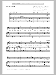In it's current form, it teaches the about the names of clothing and body parts by associating them with different foods. Anonymous Aiken Drum Sheet Music Pdf Notes Chords Traditional Score Piano Vocal Download Printable Sku 89649