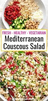 Mediterranean Couscous Salad Recipe Couscous Salad Couscous Recipes Easy Mediterranean Diet Recipes