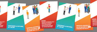 Ci sono 2 modi per andare da imola a cattolica in treno o in macchina. Cartellonistica Covid 19 Confcommercio Ascom Imola