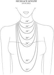 Necklace Lengths Good To Know For When Youre Ordering