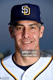 Pitcher Casey Janssen of the San Diego Padres poses for a portrait... News  Photo