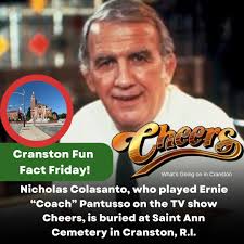 FunFactFriday Nicholas Colasanto, who played Ernie “Coach” Pantusso