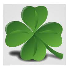 St Patrick S Day Shamrock Clover Poster Zazzle Com In 2021 Clover Leaf Clover Lucky Clover