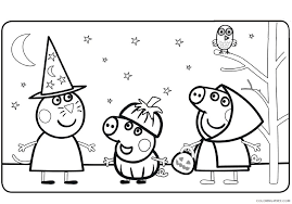 Printable peppa pig coloring pages. Peppa Pig Coloring Pages Cartoons Peppa Pig 20 Printable 2020 4851 Coloring4free Coloring4free Com