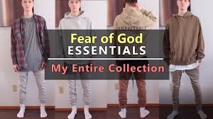 Fear of god fog essentials hoodie brown rain drum brand new xl. Fear Of God Essentials My Entire Collection Size Guide Review Honest Thoughts Youtube