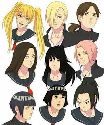 Naruto Characters Genderbend They Re So Cute Naruto Naruko Uzumaki Anime Naruto