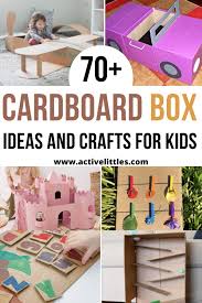 Children love to make things, especially things that will be entertaining and useful after they are built. 70 Fun Cardboard Box Ideas And Crafts For Kids Active Littles