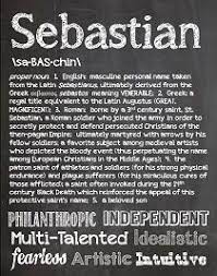 You can toss all that away now, because elegance has gone mainstream. Sebastian Name Names Sebastian Name Meaning Names With Meaning