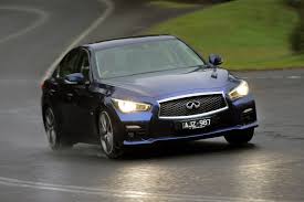 The 2016 infiniti q50 offers plenty of safety technologies, including an around view monitor with moving object detection, adaptive headlights, high beam the hybrid earns 28 mpg city, 34 highway, 30 combined, which is comparable to lexus' offering. 2016 Infiniti Q50 Red Sport Review