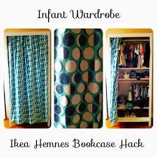 Luna See Diy Ikea Hemnes Bookcase Hack Infant Wardrobe Ikea Hemnes Bookcase Ikea Hemnes Hemnes Bookcase