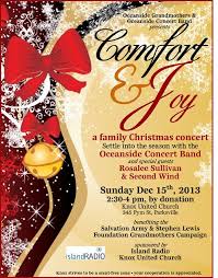 Comfort And Joy Christmas Concert Christmas Concert Christmas Flyer Church Poster