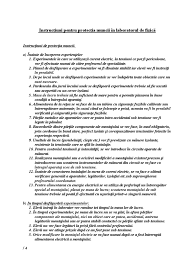 Purtarea halatului alb, din bumbac, cu mnec lung este obligatorie. InstrucÅ£iuni Pentru ProtecÅ£ia Muncii In Laboratorul De FizicÄ