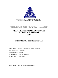 Polish, english, english 3x, english poems, prayer english. Ulbs Laporan Bm 2018 Docx
