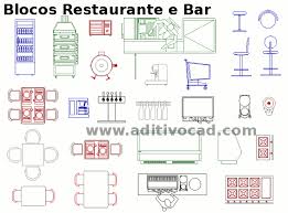 Blocos Cad Dwg Bar Restaurante Comercio Para Autocad Download Aditivocad Com A connection into one single set of objects is called a block. blocos cad restaurante bar cafeteria e comercio dwg