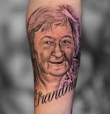 A portrait done by @ronmeyerstattoos over the weekend! If you're looking to  get tattooed you can reach the shop at (740)296-5499 to set up a  consultation!