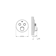 Even if the grohe valve is turned to the hottest position. Grohe Mix Smartcontrol Thermostatic Shower Mixer Tattahome