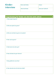 Wir sind bemüht unser portal ständig zu erweitern. Https Www Bildung Bremen De Sixcms Media Php 13 4 Interview 202 Kopiervorlage Drei Bis Sechs Jahre Pdf