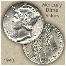 1940 Dime Value Discover Your Mercury Head Dime Worth