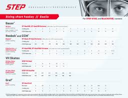 13 studious bauer runner size chart