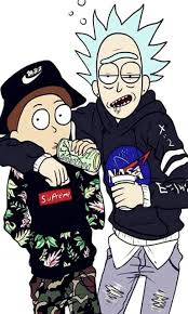 Supreme Rick And Morty Wallpapers Wallpaper Cave Pertaining To Rick And Morty Adidas Wallpape In 2020 Rick And Morty Characters Rick And Morty Poster Cartoon Wallpaper