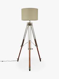 Free uk mainland delivery when you spend £50 and over. John Lewis Partners Tommy Large Tripod Floor Lamp Natural