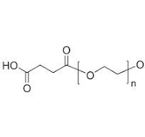 Poly(ethylene glycol), (α-carboxy [succinic acid], ω-hydroxy ...