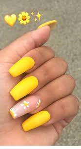30 Nails Designs Inspirations In 2020 Wedding Acrylic Nails Yellow Nails Yellow Nails Design