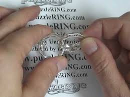 Replace the bit with a 8 mm diamond hole saw. Puzzle Ring Solution For 6 Band Puzzle Rings 6bcs Youtube