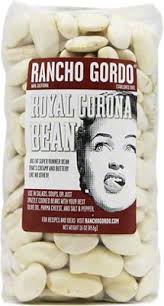Rancho Gordo Royal Corona Beans, 16 oz