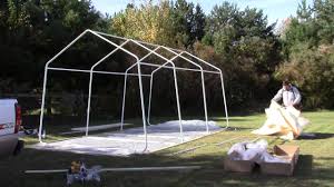 Maybe you would like to learn more about one of these? How To Build The Harbor Freight Portable Garage Youtube
