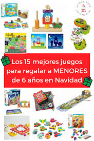 Niños encontrarán aquí 5 juegos de navidad , como los personajes del juego con muñecos de nieve, zanahoria para una nariz, una escoba y otros accesorios. Los 15 Mejores Juegos Para Menores De 6 Anos Para Regalar Esta Navidad Juegos De Mesa Para Ninos Juegos Regalo Nino 6 Anos