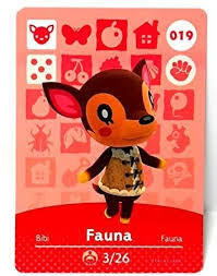 Maybe you would like to learn more about one of these? Amazon Com Amiibo Card Animal Crossing Happy Home Design Card Fauna 019 100 By Nintendo Video Games