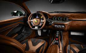 However, one european company that specializes in interiors decided to do something to spruce up the cabin, and we hope you'll like what they've done. Ferrari F12 Berlinetta Racing Green Edition Limitierte Edition Carlex Design