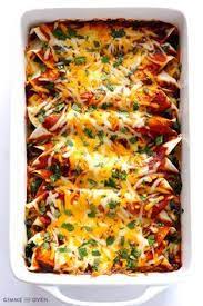 Best Chicken Enchiladas Ever And Homemade Red Enchilada Sauce Gimme Some Oven Best Chicken Enchilada Recipe Enchilada Recipes Chicken Enchilada Recipe