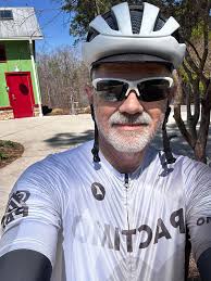 Group ride with single and double pace lines today