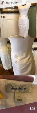 Dressbarn White Skirt City Dress Dress Barn Skirts Fashion Tips