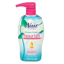 Nair Hair Remover Cream Nourish Shower Power Moroccan Argan Oil 13oz Hair Removal Ingrown Hair Moroccan Argan Oil