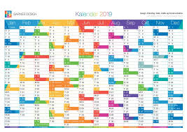 Download Gratis Kalender 2019 Pdf Print Selv A4 Og A3 Format Barnerdesign Farver Version Flot Livets Sandheder Sandheder Kalender