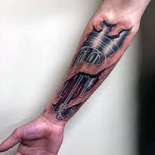 There are endless old adages that compare men to machines when. 60 Terminator Tattoo Designs For Men Manly Mechanical Ink Ideas Biomechanical Tattoo Terminator Tattoo Cyborg Tattoo